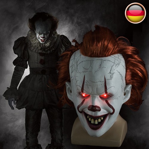 Pennywise clown maschera - pennywise,