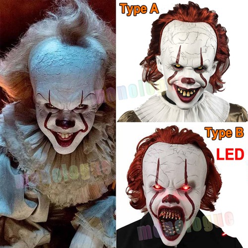 Pennywise maschera clown - pennywise,