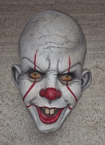 Maschera parete viso clown - maschera, da