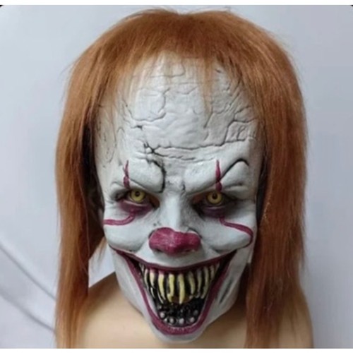 Pennywise clown maschera in - it,