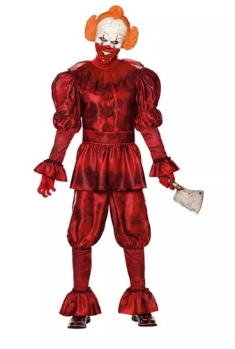 Costume pennywise insanguinato - costume,