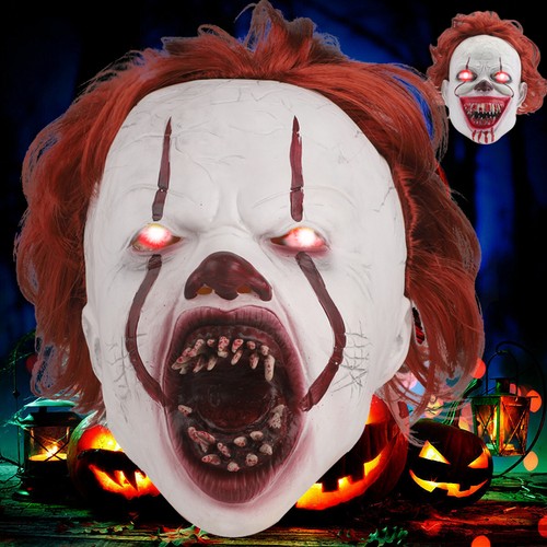 Maschera pagliaccio halloween - maschera,