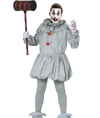 Costume pagliaccio adulto