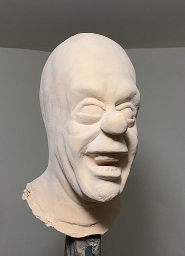 Maschera happy clown raw - maschera,