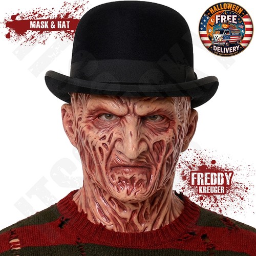 Maschera freddy krueger - freddy, e