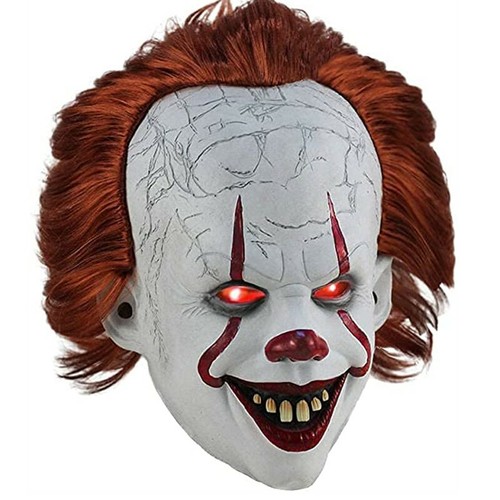 Maschera halloween led - maschera,