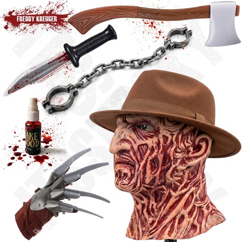 Maschera freddy krueger adulto - freddy,